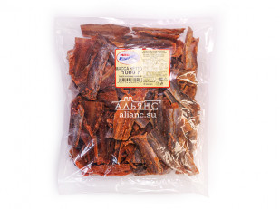 Мучные полоски ФИОЛЕТОВЫЕ со вкусом острых куриных крылышек 76 гр: Янтарная рыбка с перцем