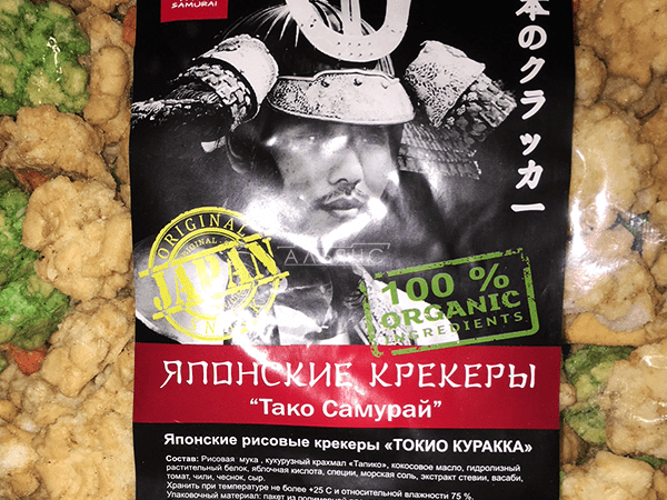 Японские крекеры в Элисте