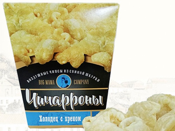 Чичарроны со вкусом холодца и хрена в Элисте