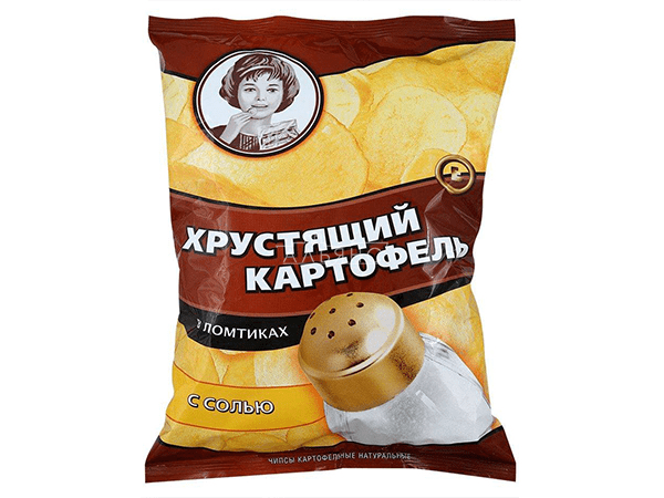 Картофельные чипсы "Девочка" 160 гр. в Элисте