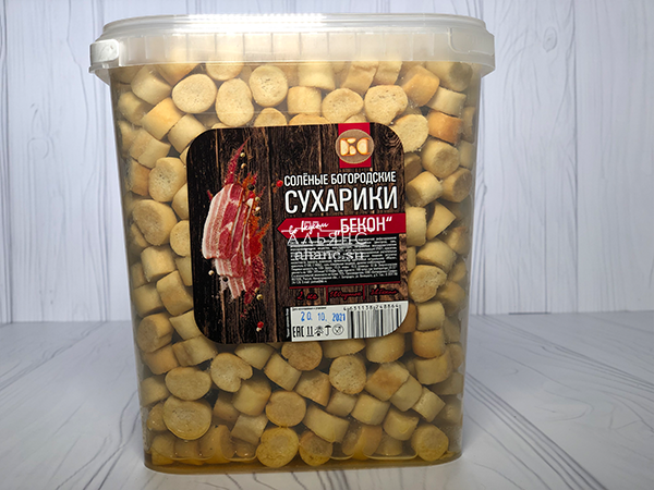 Сухарики с беконом в Элисте