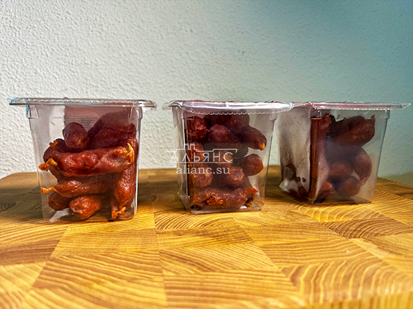 Колбаски МИНИ с сыром с/к (100 гр) в Элисте