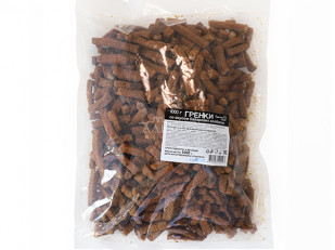 Джерки говяжьи со вкусом чеснока 45 гр.: Деревенские гренки со вкусом Баварские колбаски (Сурские)