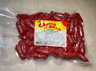 Арахис в глазури: Колбаски ФОМА ЛУКИЧ (с беконом) (по 0,5кг)