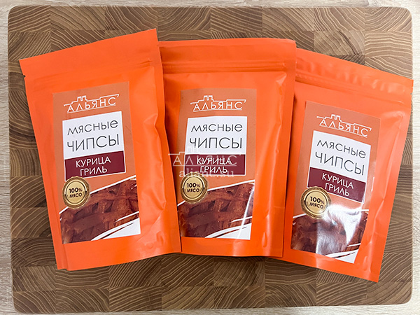 Мясо (АЛЬЯНС) вяленое курица "Гриль" 50 гр. в Элисте