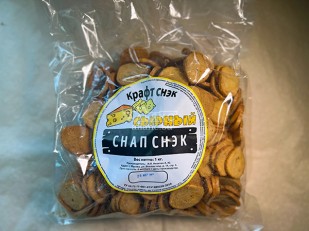 САМУРАЙ ЧИЛИ (стрипсы из дикого лосося) 100 гр: Снапсы ПШЕНИЧНЫЕ 