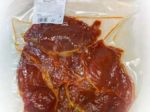 Уши свиные с чесноком 