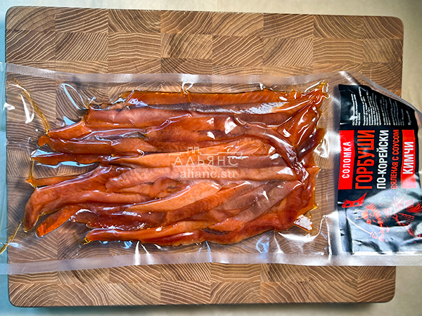 Горбуша соломка по-корейски в Элисте