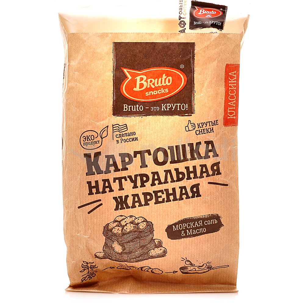 Картофель «Бруто» с солью 70 гр. в Элисте