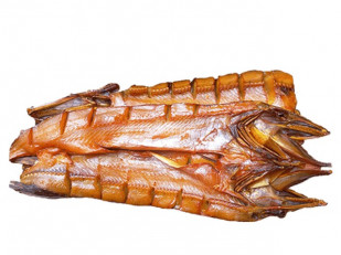 Корюшка вяленая с икрой: Щука (бабочка) холодного копчения